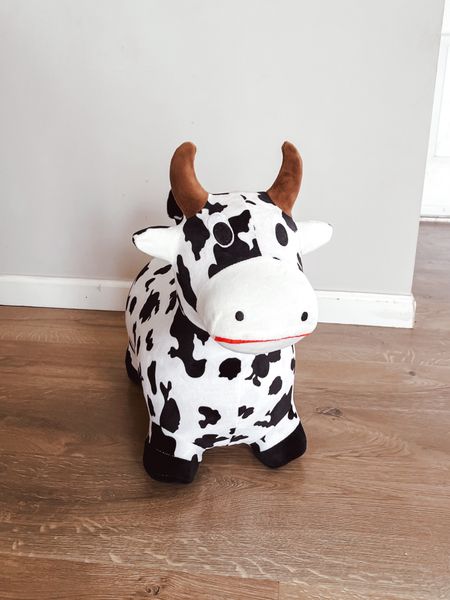 Moooooove over because this inflatable hopper is in town! 

This removable plush cover is super easy to inflate and can be washed when necessary. 

Not loving the cow? There are 7 other animals to choose from! 😊

#LTKkids #LTKGiftGuide #LTKfindsunder50
