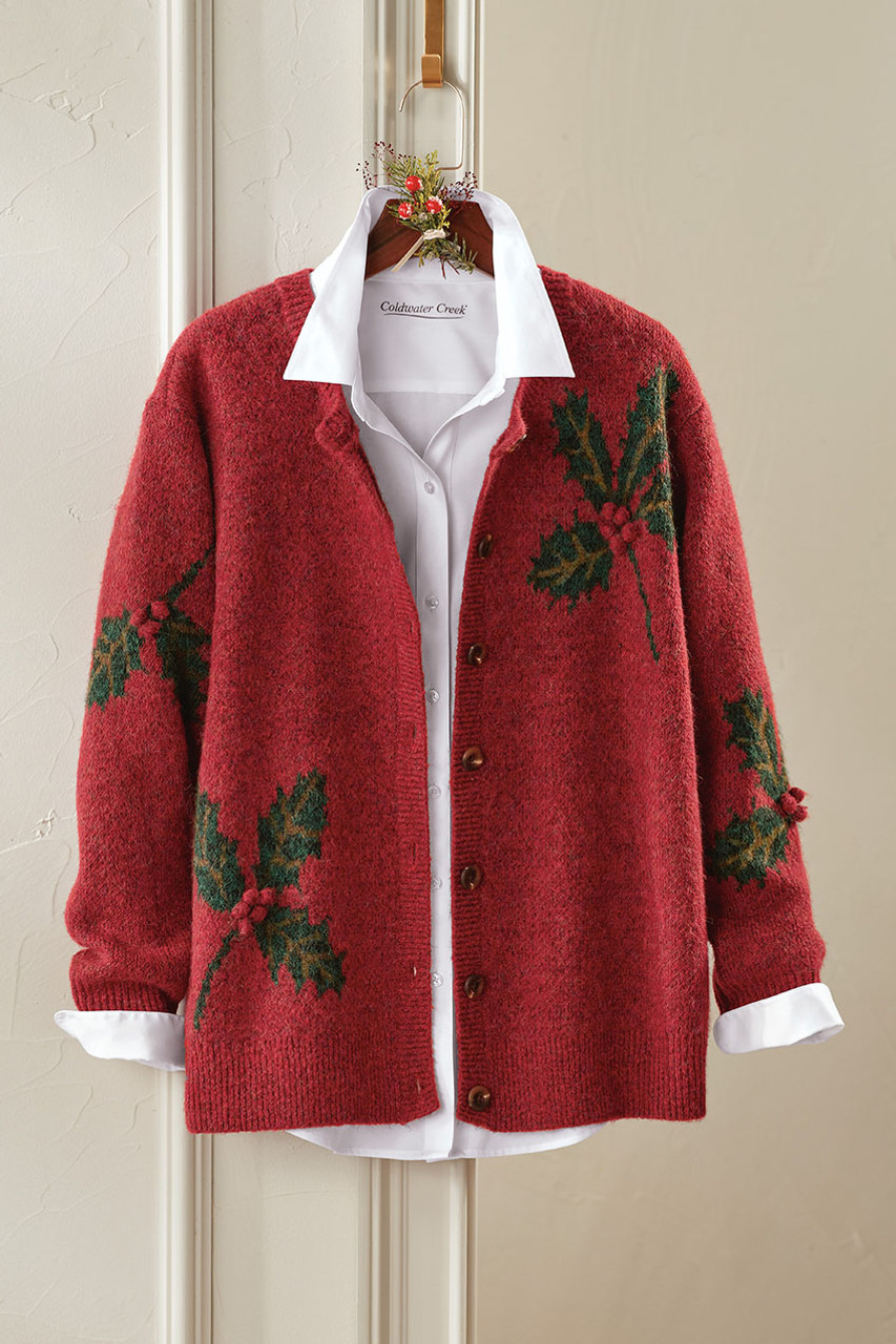 Hollyberry Cardigan | Coldwater Creek