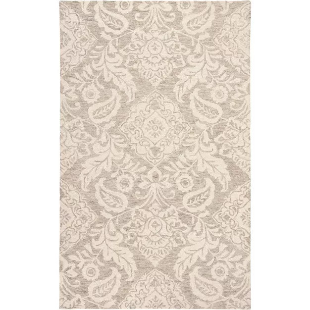 Belfort Modern Floral Paisley Rug, Celestial Blue/Ivory, Accent Rug | Target