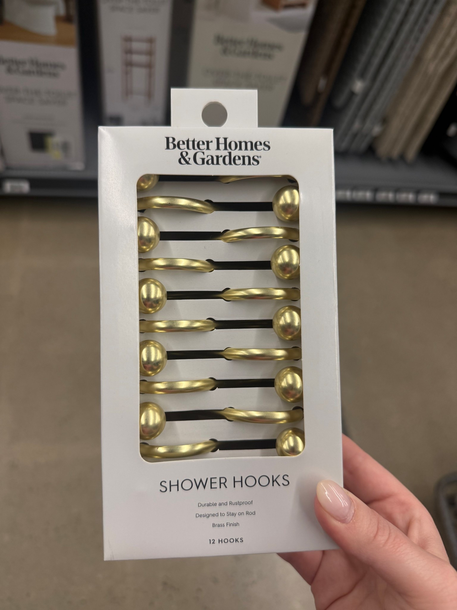 ￼ Bougie shower curtain hooks !!🤭🤩 

#LTKBump #LTKHome #LTKU