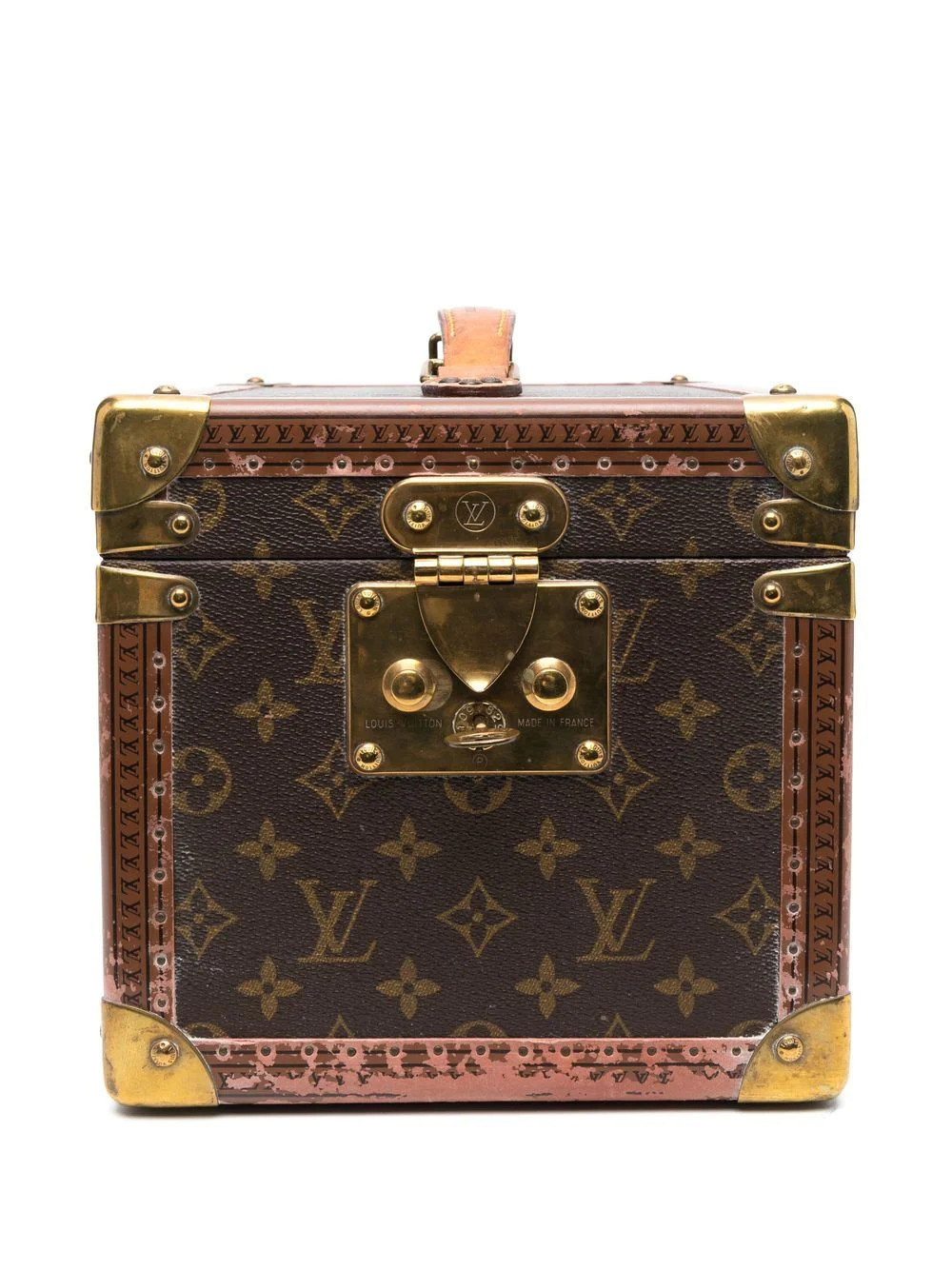 Louis Vuitton Pre-Owned 2000s monogram vanity case handbag - Brown | Farfetch Global