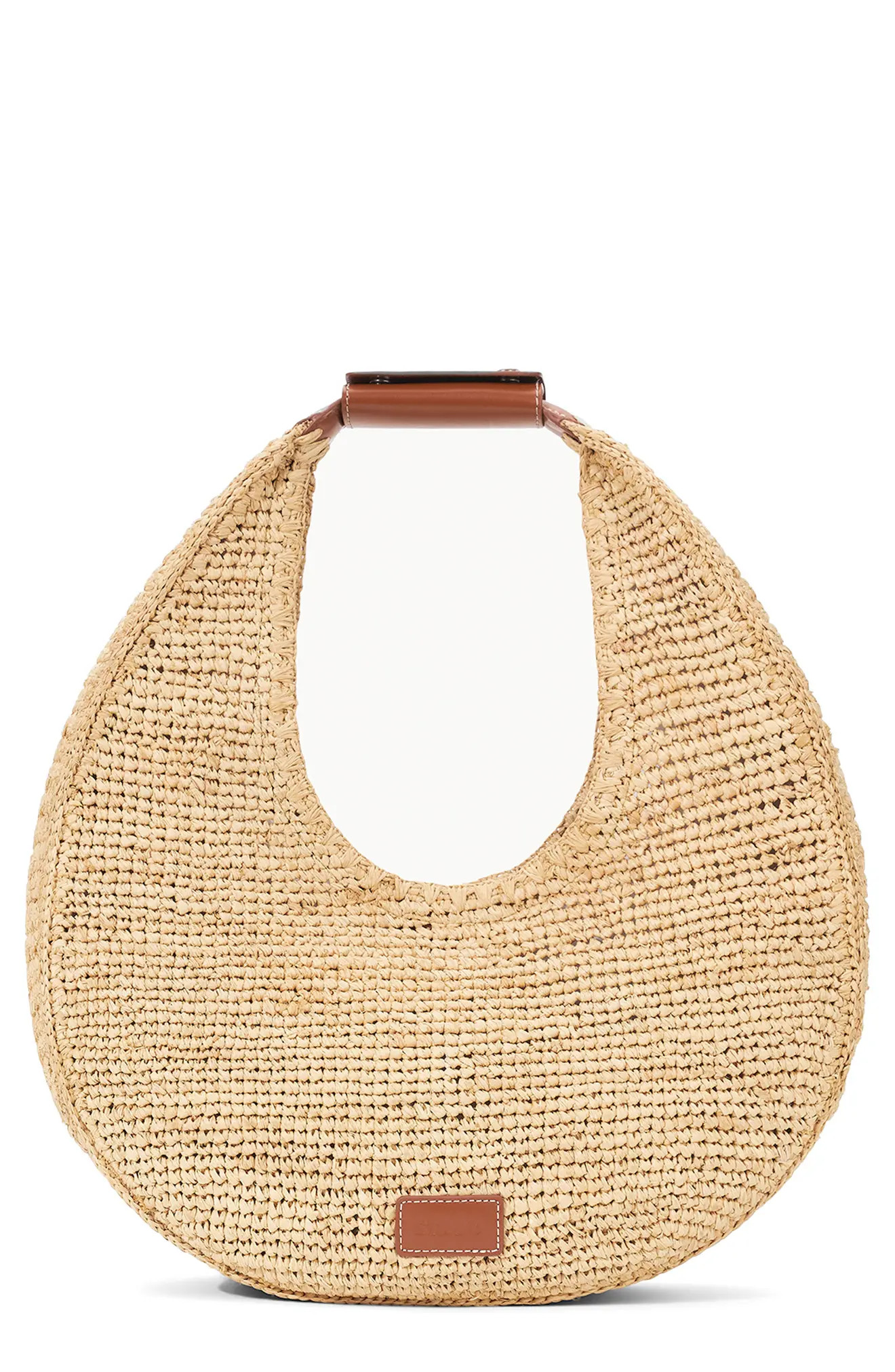 Large Raffia Moon Shoulder Bag (Women) | Nordstrom | Nordstrom