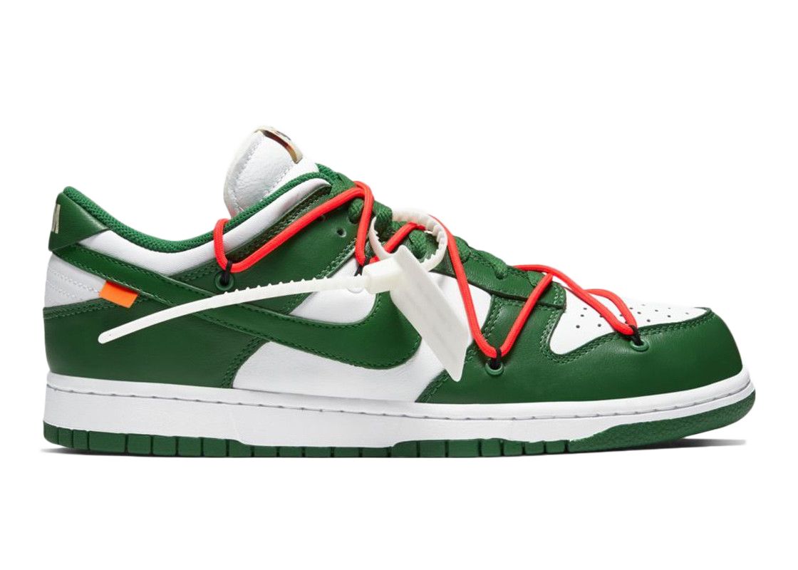 Nike Dunk Low Off-White Pine Green | StockX