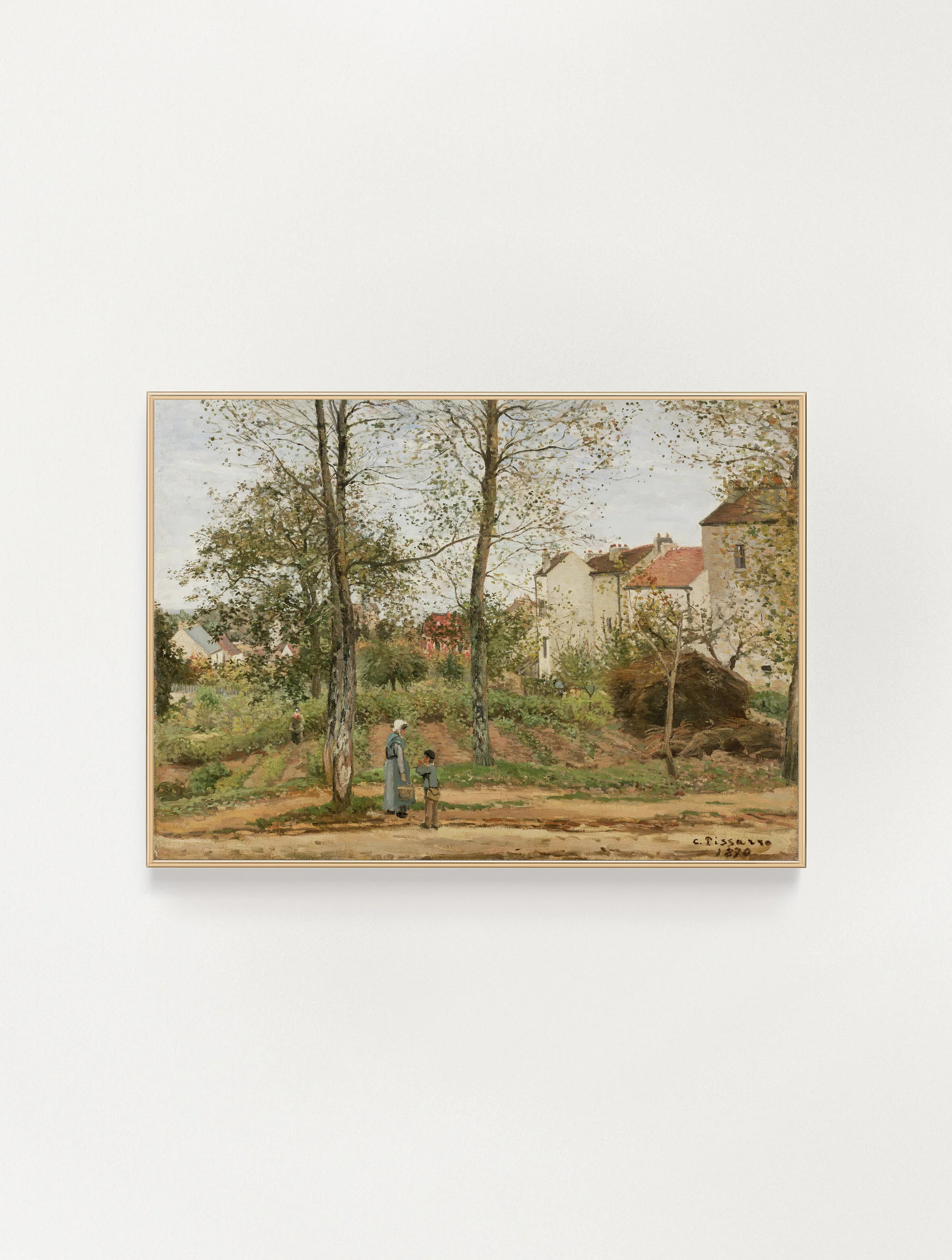 Houses at Bougival (Digital Download) | Maris Home