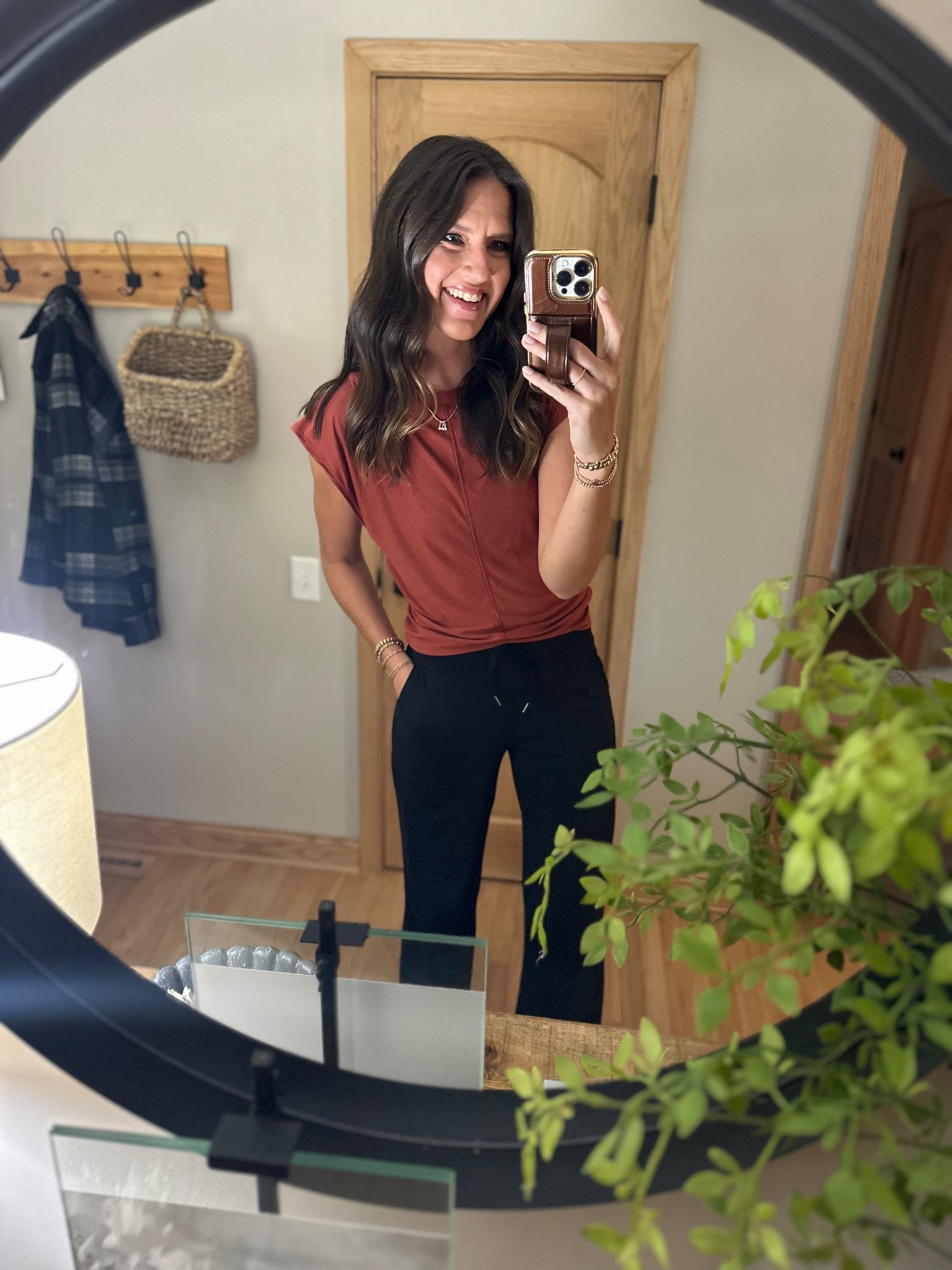 This cute athletic top is only $12 today! I’m in a small. Small tall pants. 


#LTKSaleAlert #LTKActive #LTKFindsUnder50