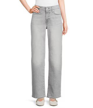 The Baggy Stretch Denim High Rise Ankle Jeans | Dillard's