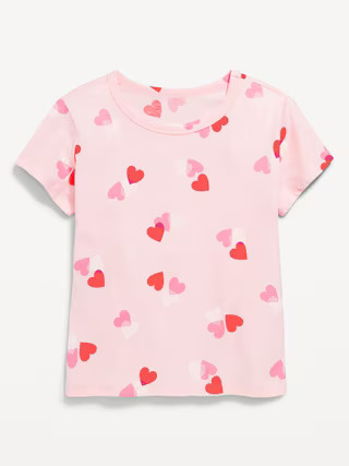 Printed Softest Short-Sleeve T-Shirt for Girls | Old Navy (US)