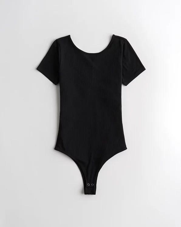 Wrap-Back Super Cheeky Bodysuit | Hollister (US)