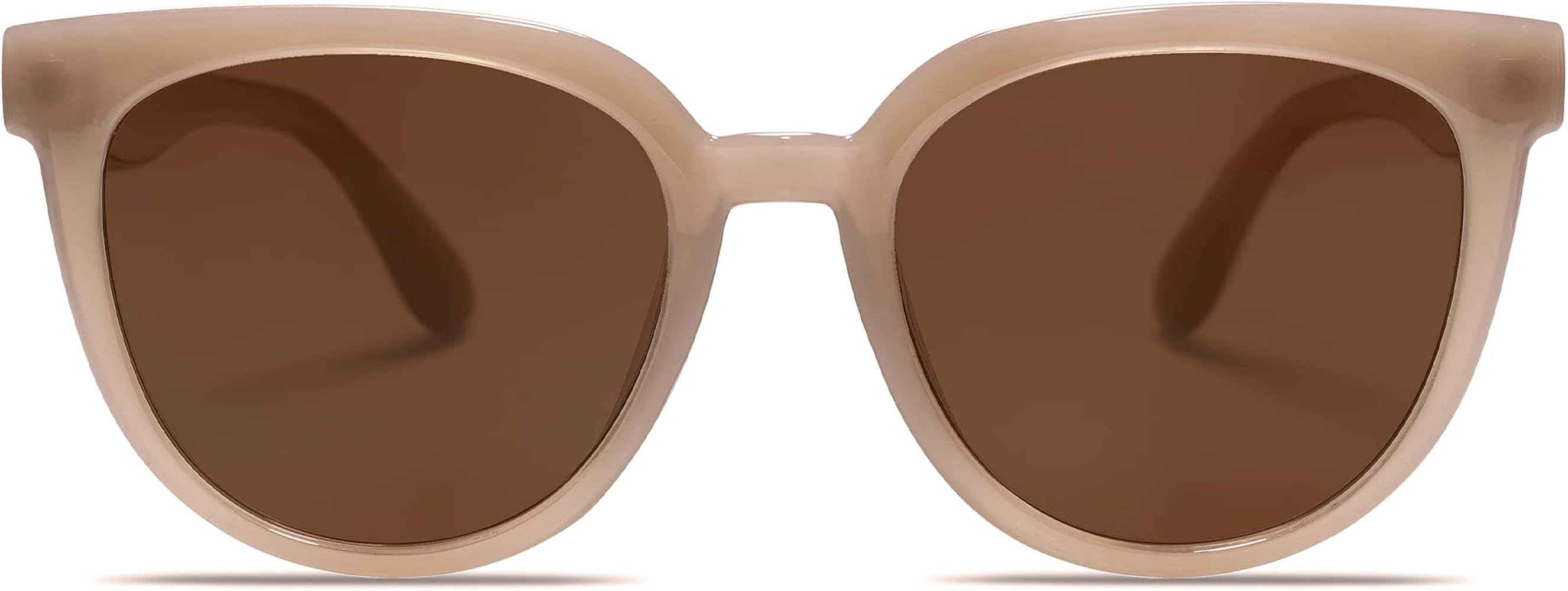 SOJOS Polarized Sunglasses for Women Men Fashion Trendy Round Style UV Protection Lens My Mind SJ... | Amazon (US)