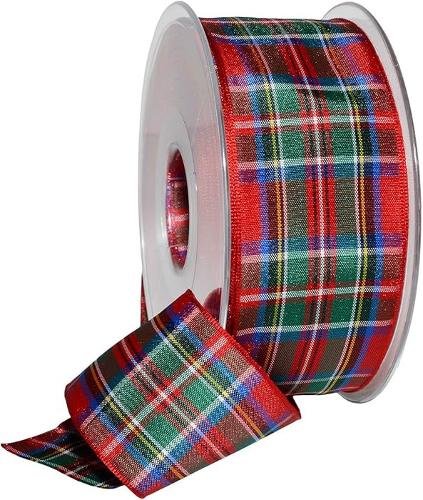 Morex Ribbon Edinburgh Ribbon, Scottish Heritage Family Colors, Christmas and Wedding Decorations... | Amazon (US)