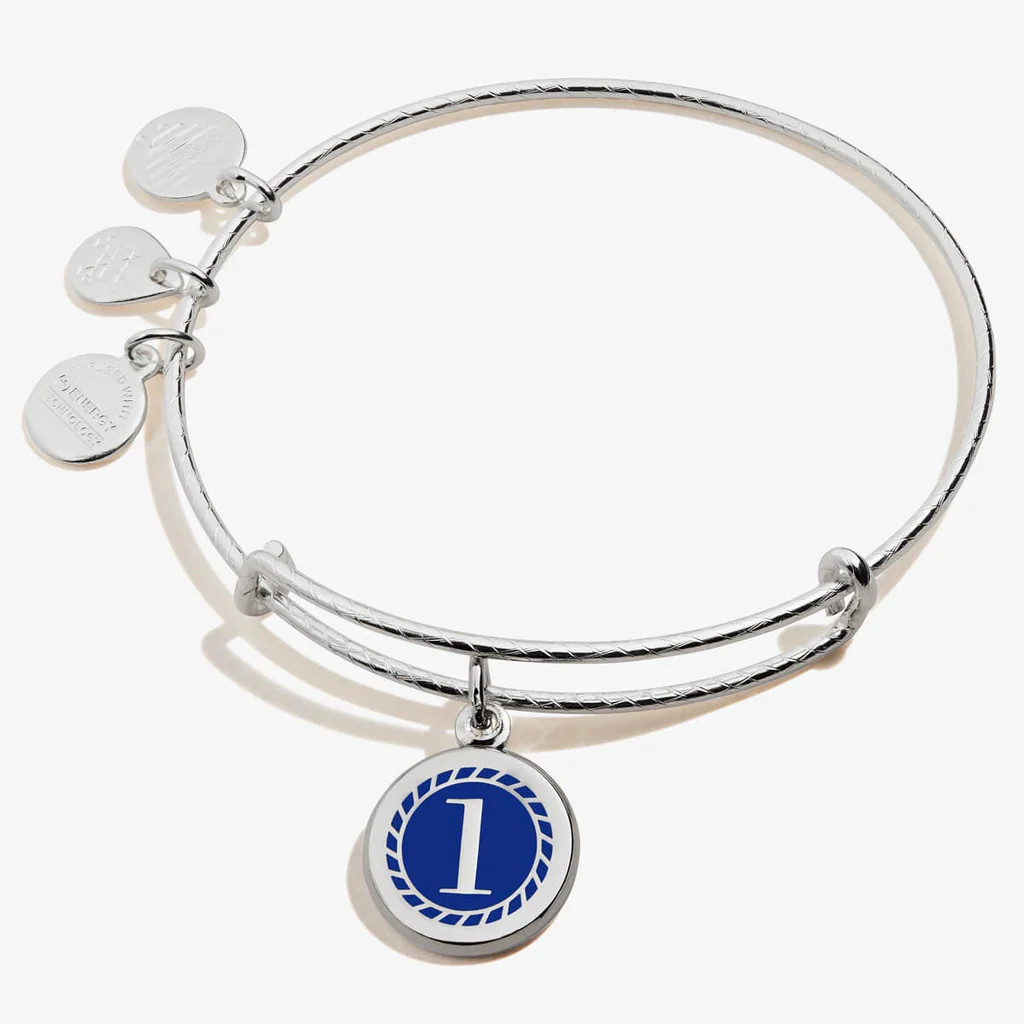 Number 1 Charm Bangle | Alex and Ani