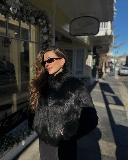 Wearing a small in coat and size 26 in jeans. 

Winter outfits, vacation outfits, faux fur, Valentine’s Day outfit 

#LTKSeasonal #LTKstyletip #LTKtravel