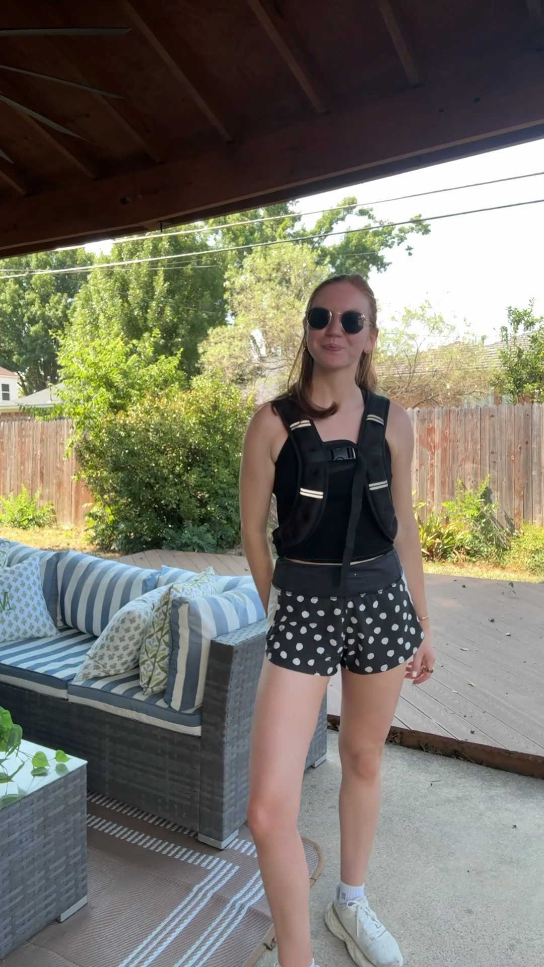 what i wore for our morning walk☀️☀️☀️

#LTKvlog #LTKActive #LTKselfcare