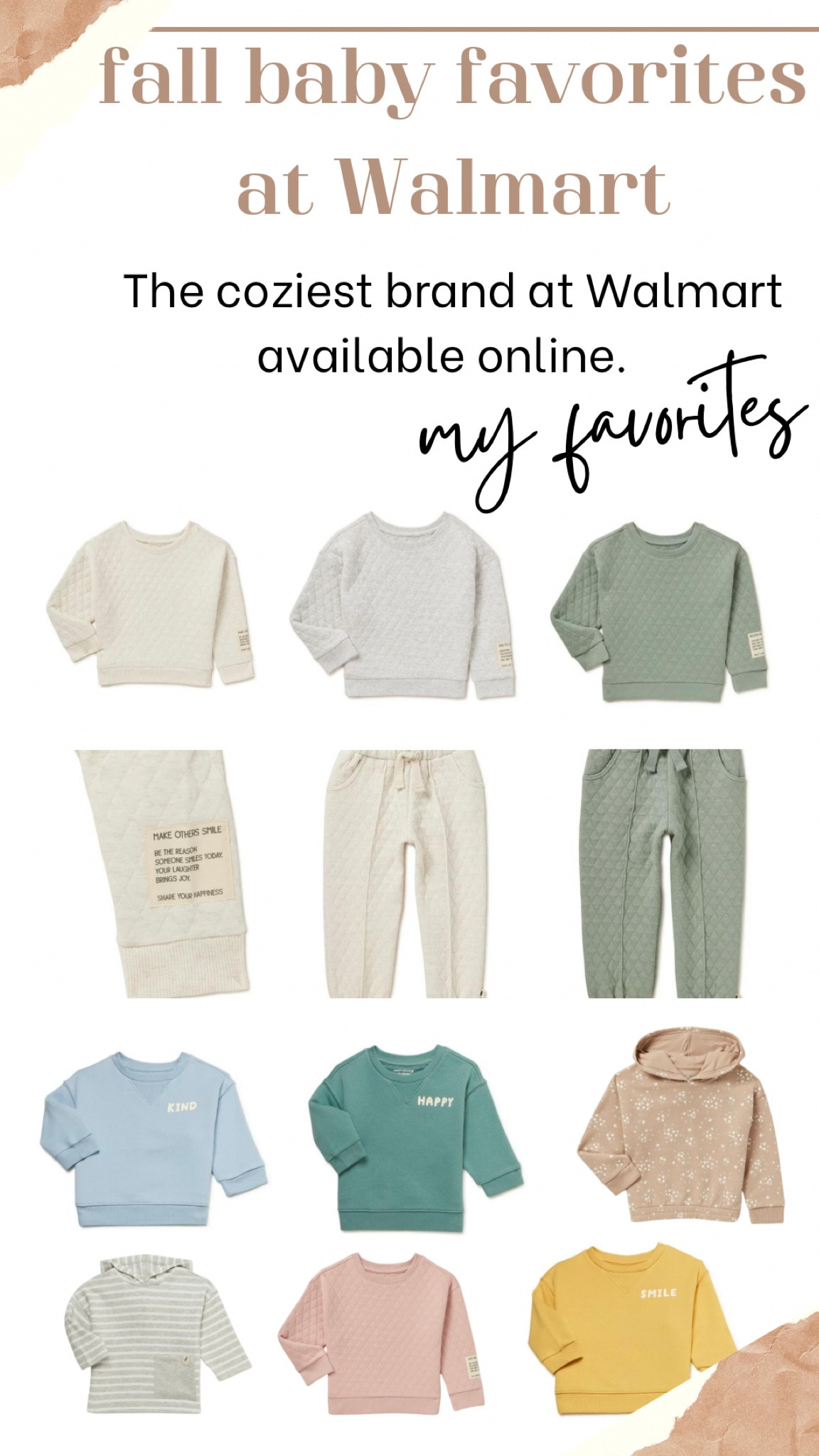 This brand at Walmart is so soft and cozy. TTS. a must for fall/winter cozy outfits  

#LTKfamily #LTKunder50 #LTKbaby