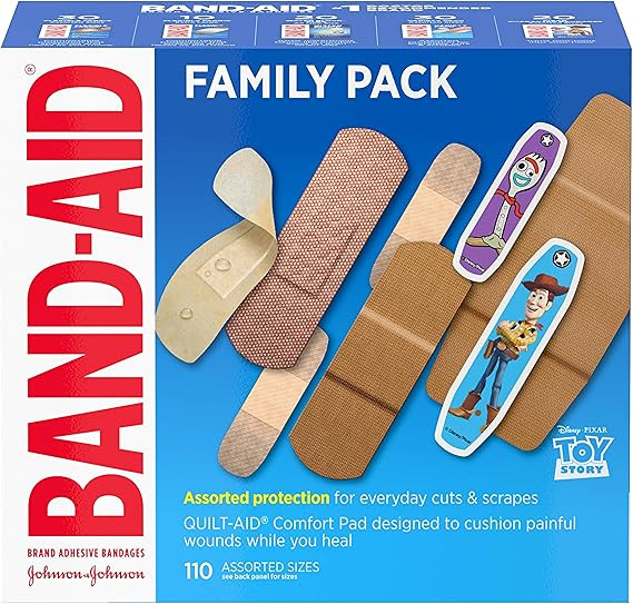 Band-Aid Adhesive Bandage Family Variety Pack, Featuring Water Block and Skin Flex, Flexible Fabr... | Amazon (US)