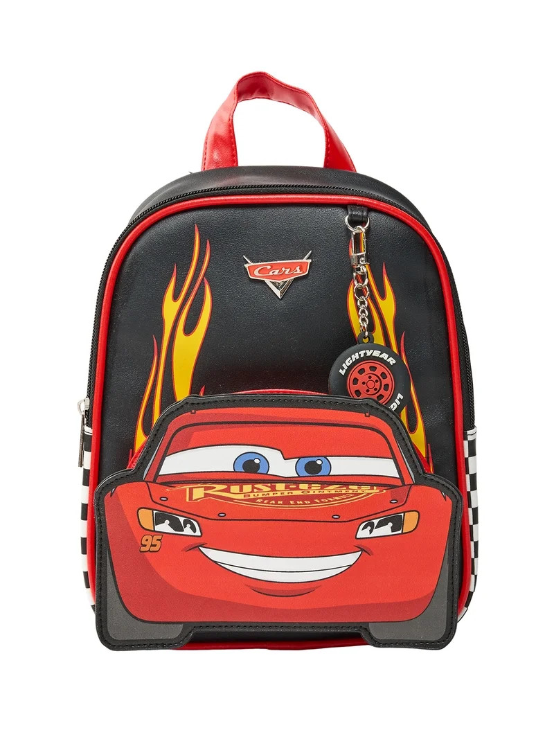 Cars Mini Backpack with Metal Charm Keyring | Walmart (US)