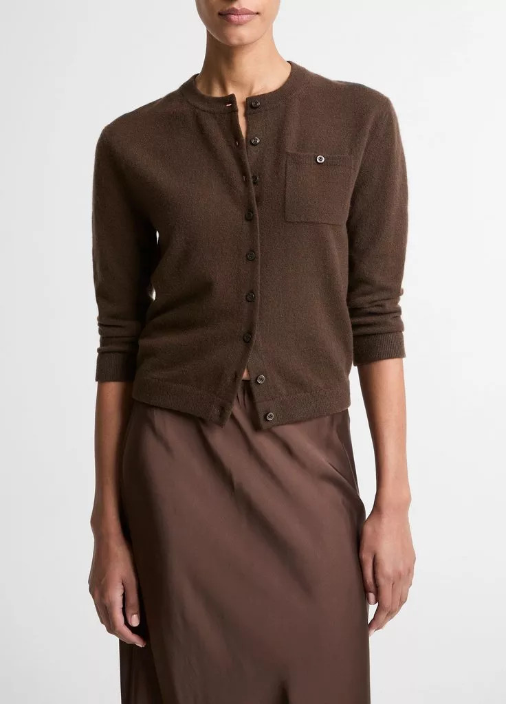 Women's Wool & Cashmere-Blend Pocket Cardigan, Hydra, Size S Vince | Vince LLC