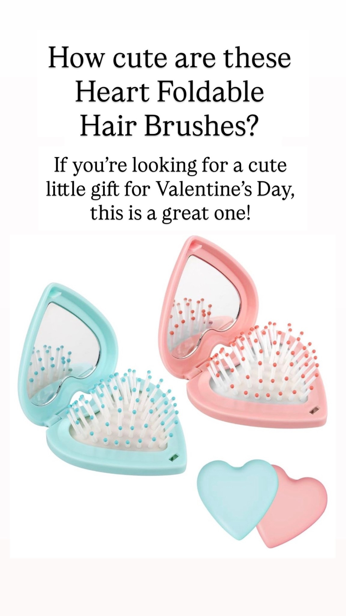 2pcs Foldable Travel Hair Brushes

#LTKValentine