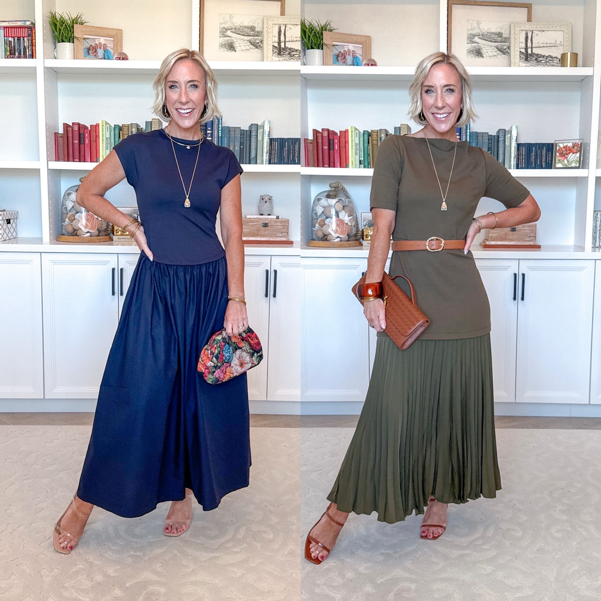 Walmart - more new dresses. Maxi Dress w/ Short Dolman Sleeves - size XS. $34. 2 colors. Tiered Midi Dress w/ Short Sleeves - size XS. $24.98. 3 colors.

#LTKSeasonal #LTKOver40 #LTKPetite
