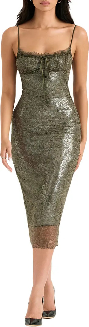 HOUSE OF CB Isla Corset Lace Cocktail Dress | Nordstrom | Nordstrom