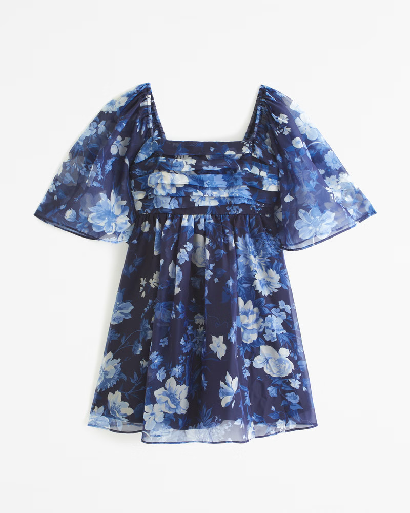 Women's Emerson Angel Sleeve Mini Dress | Women's Dresses & Jumpsuits | Abercrombie.com | Abercrombie & Fitch (US)