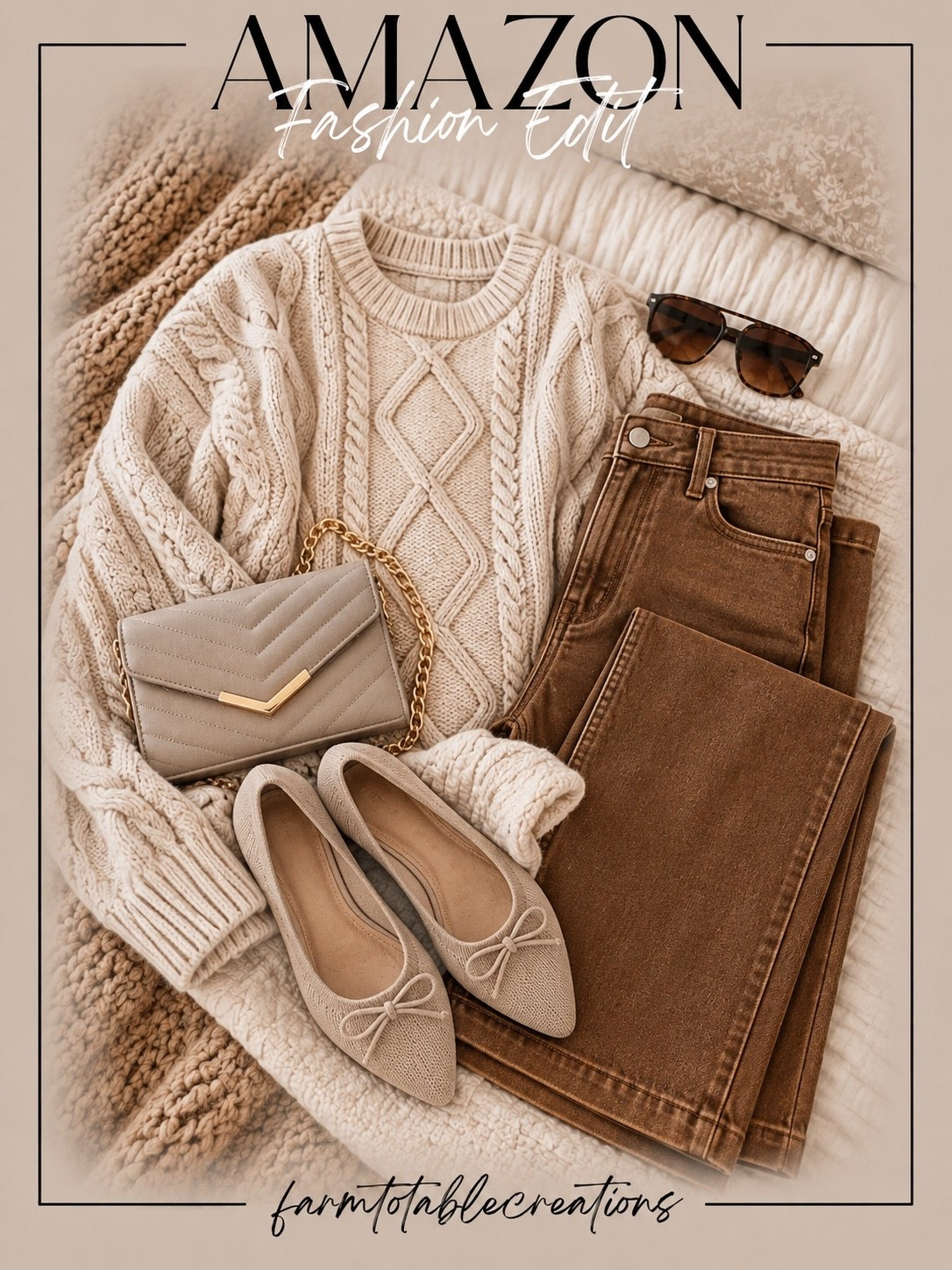 THE AMAZON FALL FASHION EDIT 🍂 Cozy knits, rich chocolate brown denim, the cutest ballet flats, and neutral accessories that pull the whole look together! 🤎 These Amazon finds make putting together an effortlessly polished fall outfit so easy. Everything is linked and ready to shop!

#LTKFallFashion #LTKStyleTip #LTKUnder50 #AmazonFashion #FallOutfits