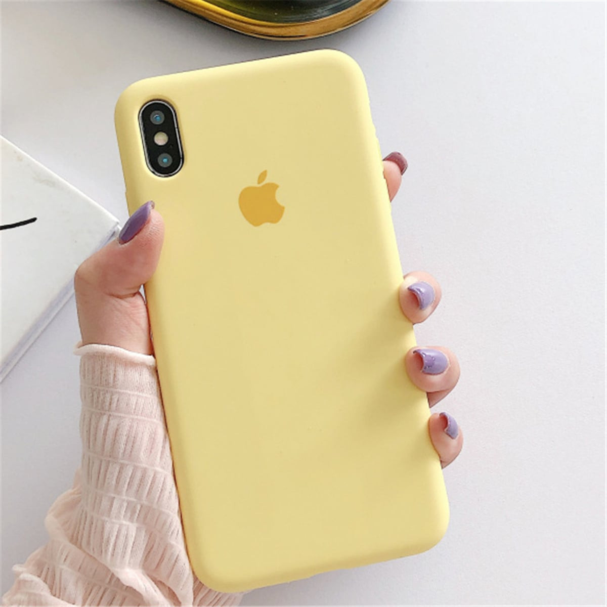 1pc Apple Logo iPhone Case | SHEIN