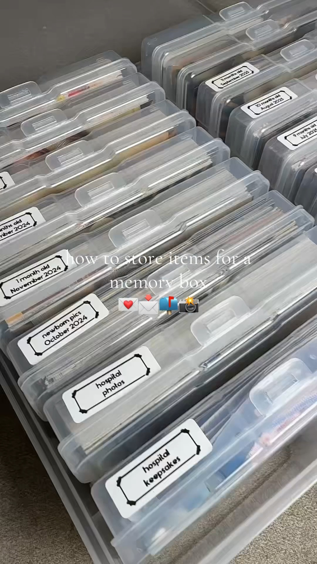 How I stored my baby’s first year keepsakes❤️ 

#LTKBump #LTKKids #LTKBaby