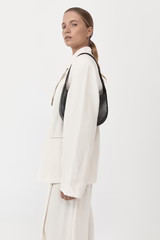 90s Shoulder Bag - Black | St. Agni