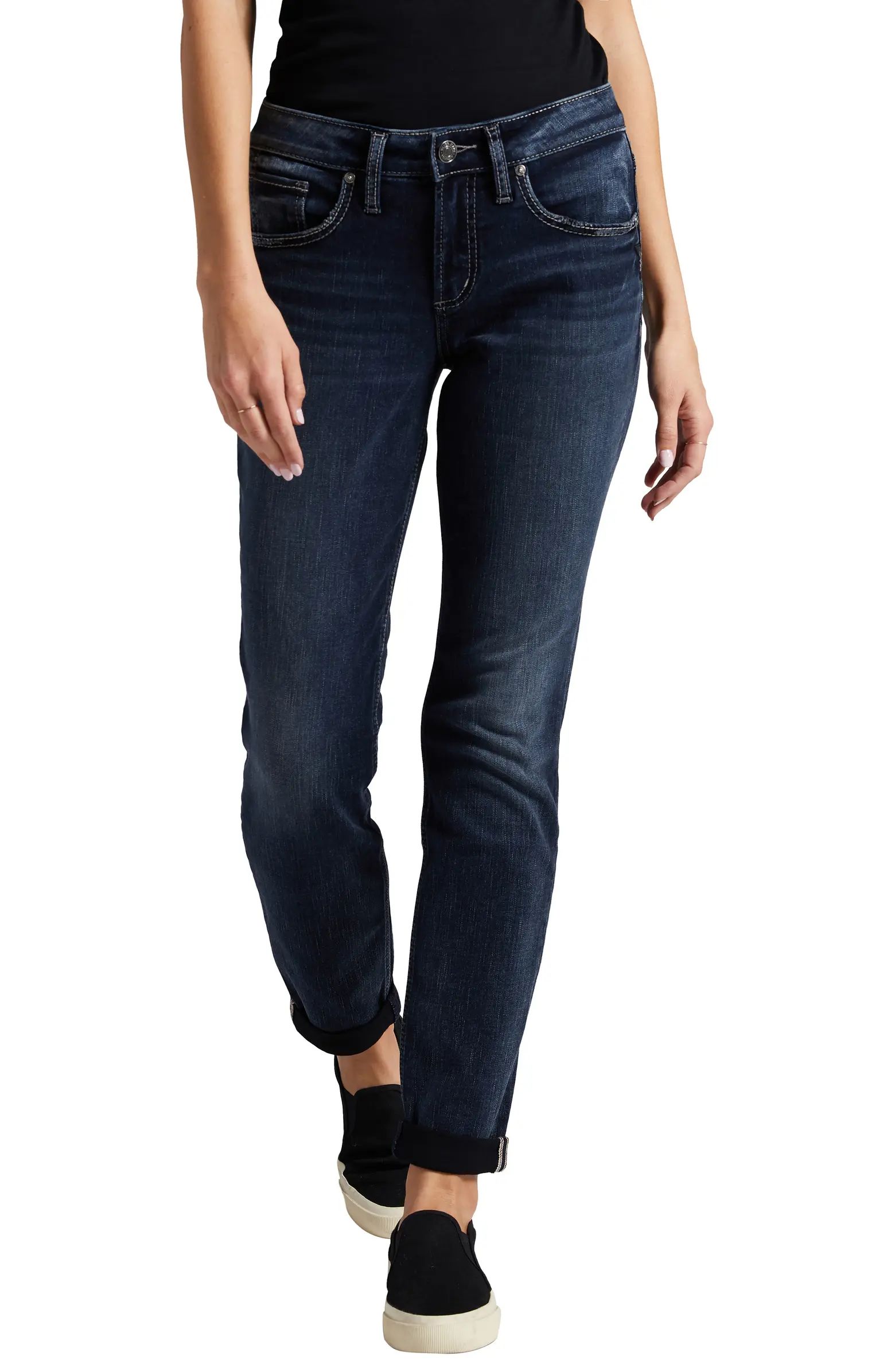 Slim Leg Boyfriend Jeans | Nordstrom