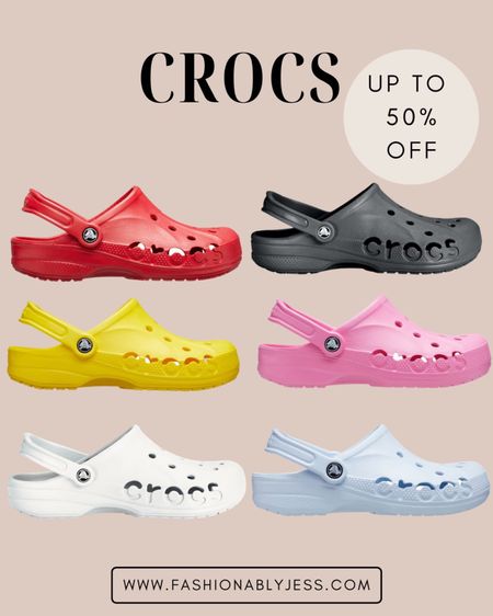 Great deal on these Crocs! Perfect for boat or beach days this summer! 
#crocs #summerfinds 

#LTKsalealert #LTKshoecrush #LTKstyletip