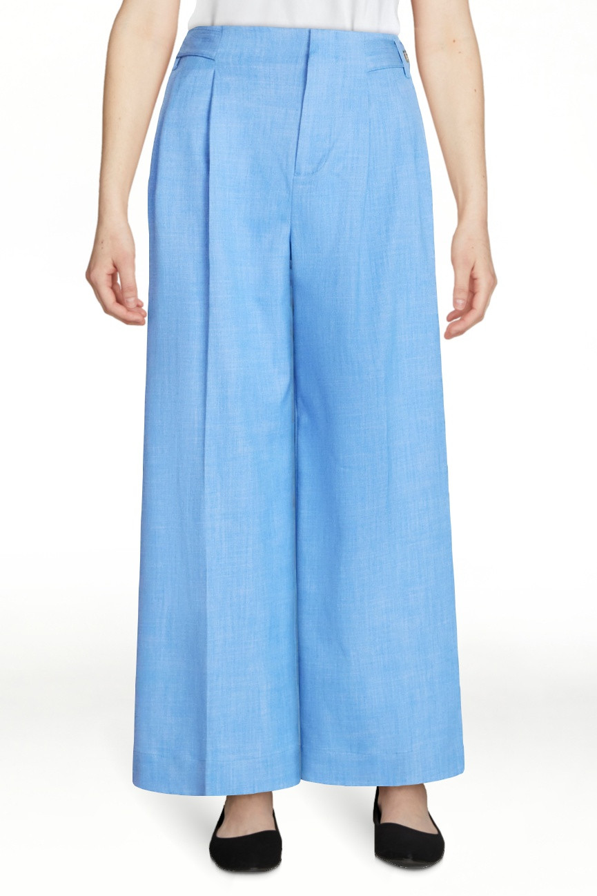 Free Assembly Women's and Women's Plus High Rise Wide Leg Cropped Pants, 27" Inseam, Sizes XS-4X | Walmart (US)