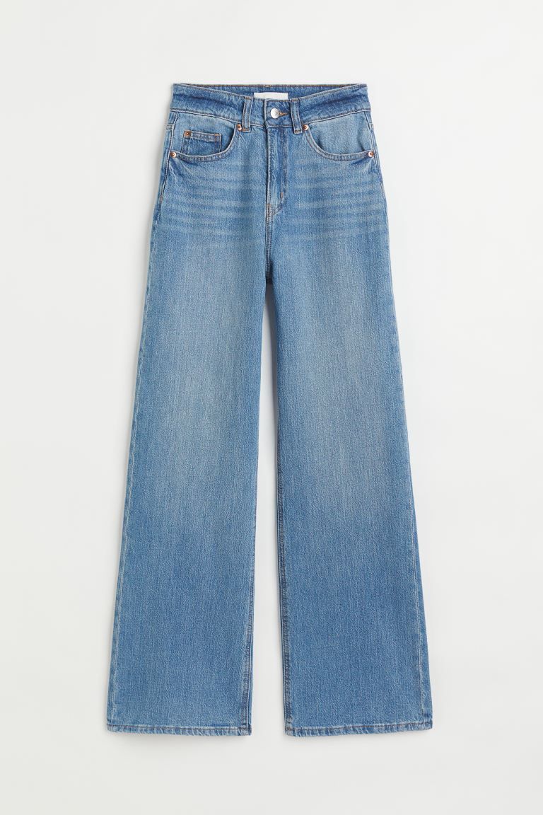 Wide High Jeans | H&M (UK, MY, IN, SG, PH, TW, HK)