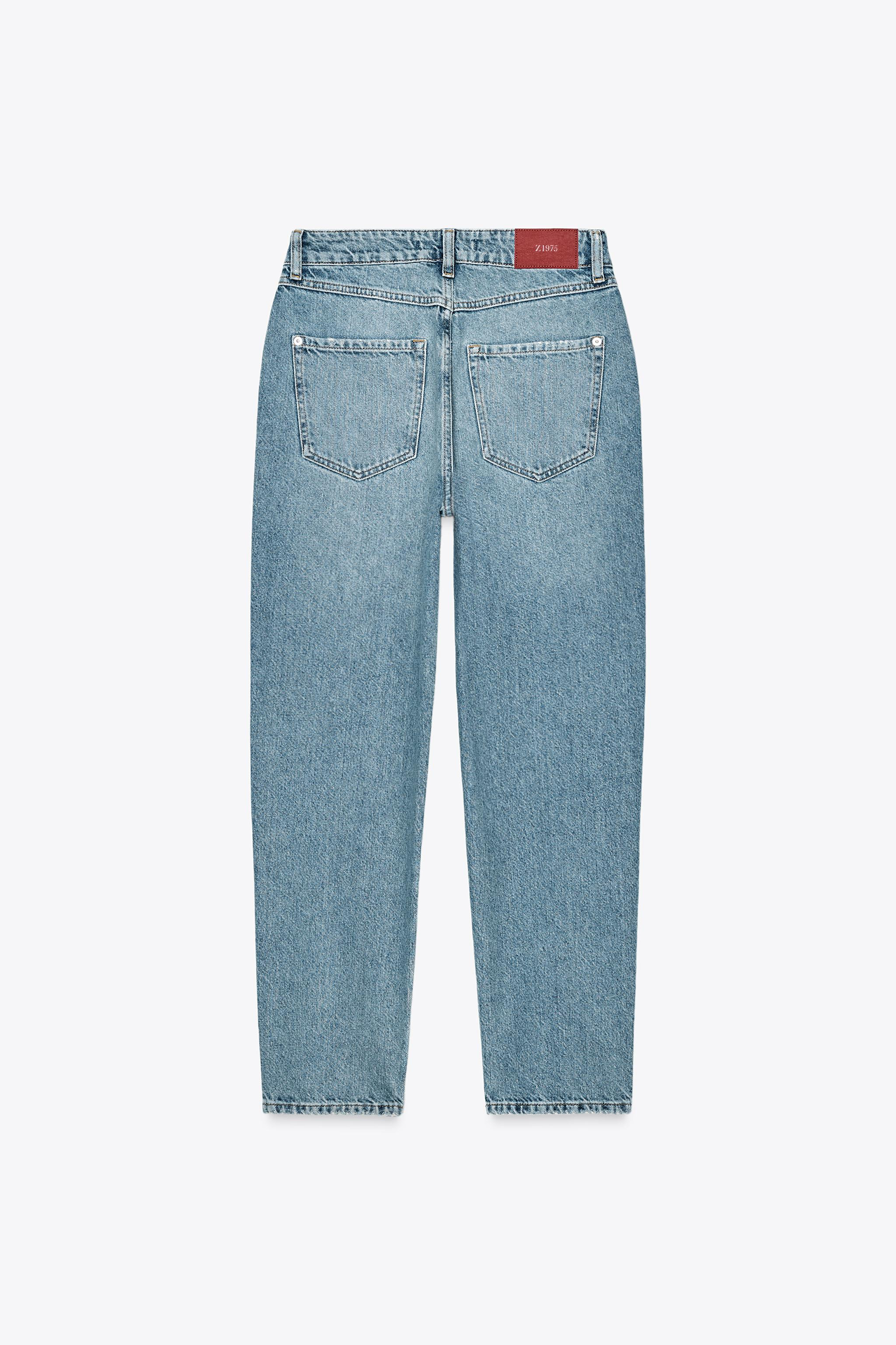 Z1975 HIGH-WAIST MOM FIT JEANS | Zara US