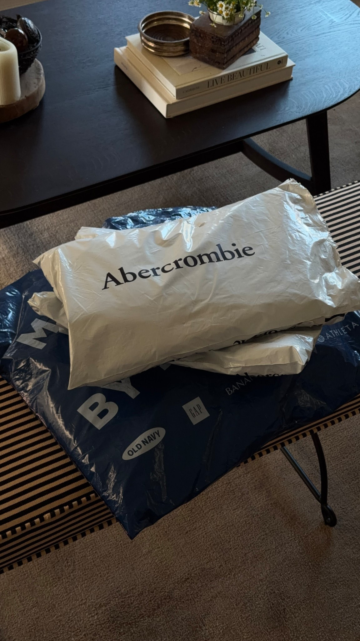 Recent things I’ve ordered from Gap and Abercrombie! Posting the try on haul soon 
