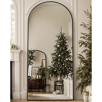 Antok Arched Full Length Mirror, 71"x32" Arched Floor Mirror, Glassless Mirror Full Length with S... | Amazon (US)