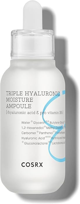 COSRX Hydrium Triple Hyaluronic Moisture Ampoule, 40ml / 1.35 fl.oz | Hyaluronic Acid Viscous Ser... | Amazon (US)