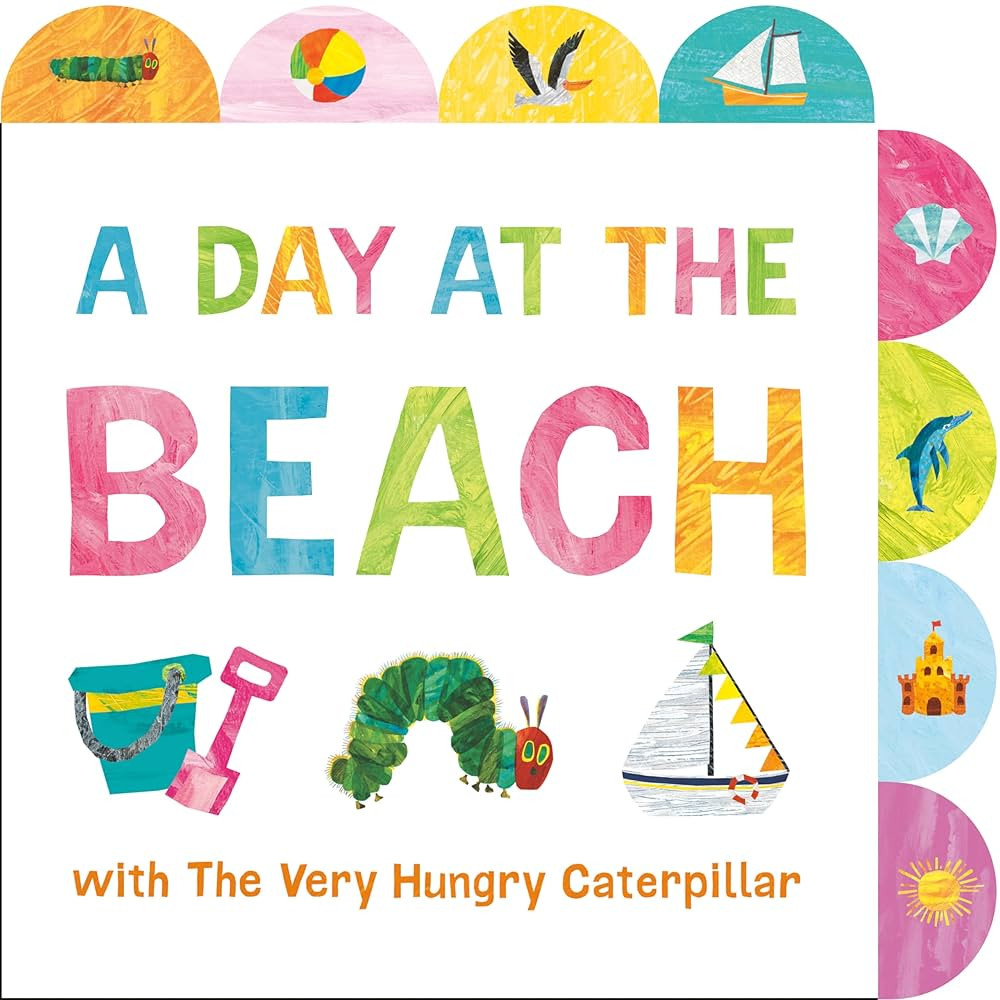 A Day at the Beach with The Very Hungry Caterpillar: A Tabbed Board Book | Amazon (US)
