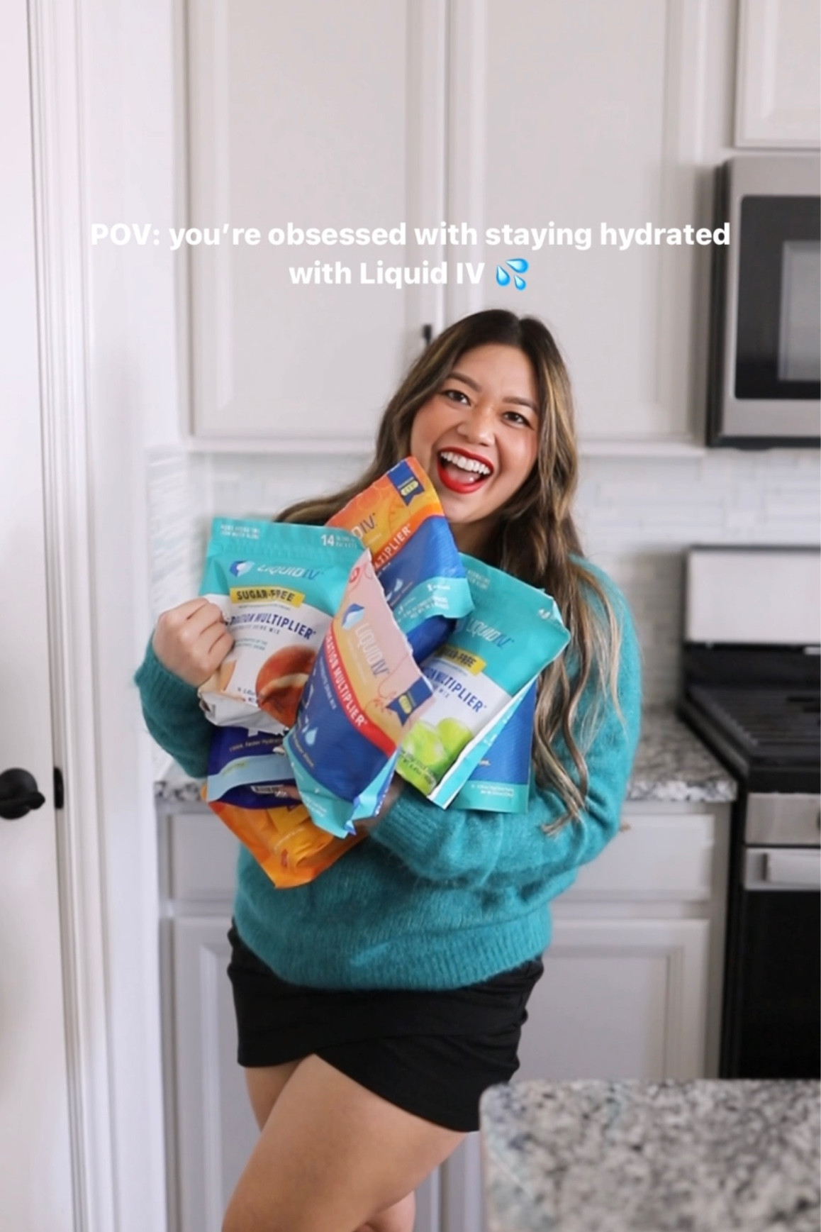 POV: you’re obsessed with staying hydrated with Liquid IV

If one of your New Year’s resolutions is to drink more water, I gotchu. 💫

If you can’t already tell, I’ve been a HUGE fan of @liquidiv for 3 years now && religiously drink 1 packet everyday, especially during workouts. Needless to say, I’ve probably tried almost all of their flavors so here's my ranking from my absolute favorite flavors to the ones that were just meh. 👇🏻

✨ LIQUID IV FLAVORS RANKED BEST TO WORST ✨
1. Sugar-Free Green Grape
2. Sugar-Free White Peach
3. Pina Colada
4. Concord Grape
5. Cucumber Mojito
6. Tropical Punch
7. Probiotic Kombucha Green Apple
8. Passion Fruit
9. Watermelon
10. Strawberry
11. Energy Multiplier Yuzu Pineapple
12. Immune Support Tangerine
13. Sugar-Free Lemon Lime
14. Guava
15. Strawberry Lemonade
16. Immune Support Wild Berry
17. Acai Berry
18. Energy Multiplier Lemon Ginger
19. Seaberry
20. Golden Cherry
21. Lemon Lime
22. Sleep Multiplier Blueberry Lavender
23. Caramel Apple

If you’re interested in trying out @liquidiv, use code ✨MARBLELOUSLYPETITE✨ for 20% off + free shipping! 💕 

#LTKfitness #LTKhome #LTKmidsize