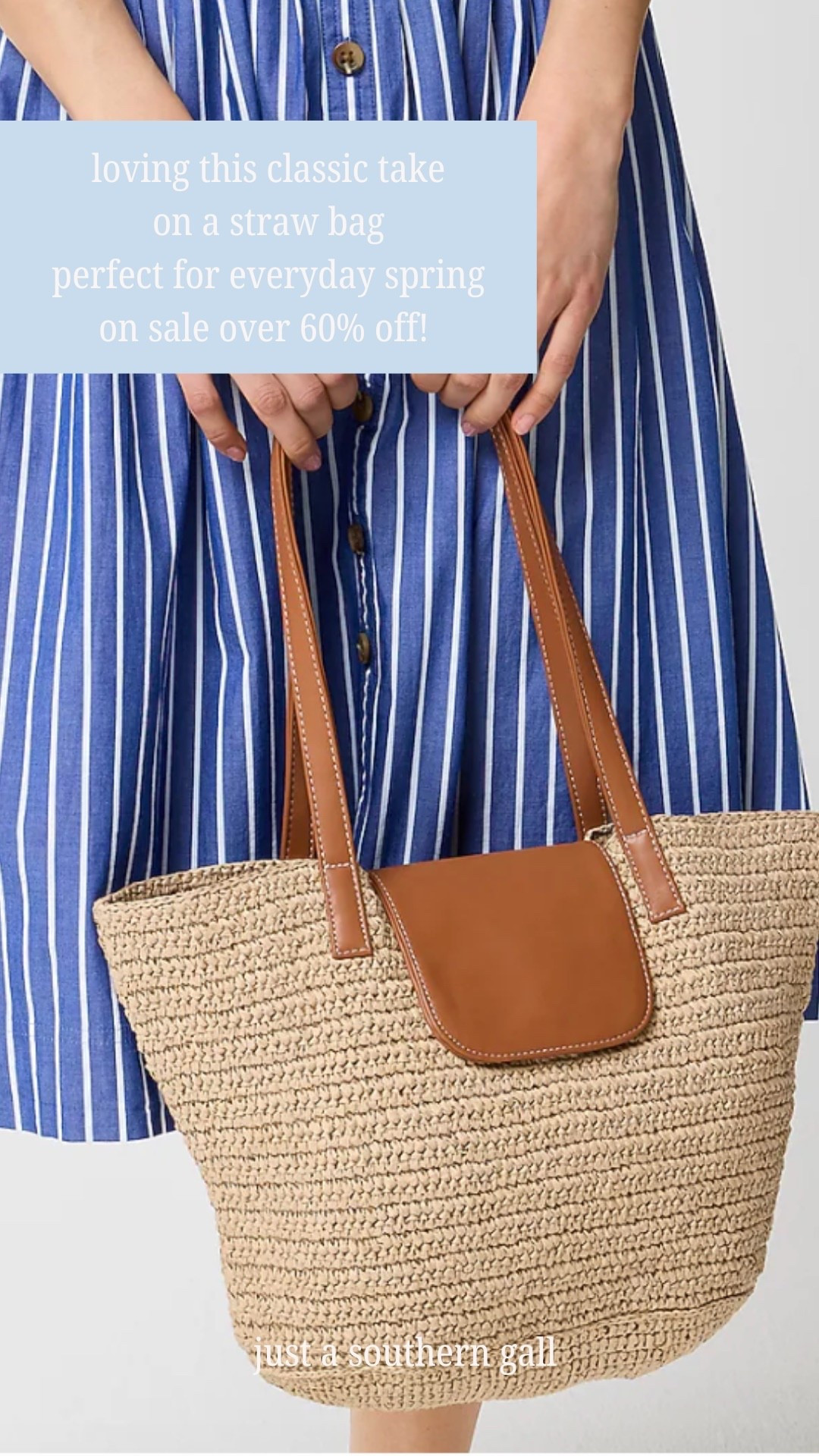 I have been looking for a classic spring bag. This is it and it’s on sale today such a good staple to add to your spring wardrobe. ￼

#LTKSeasonal #LTKMothersDay #LTKSaleAlert