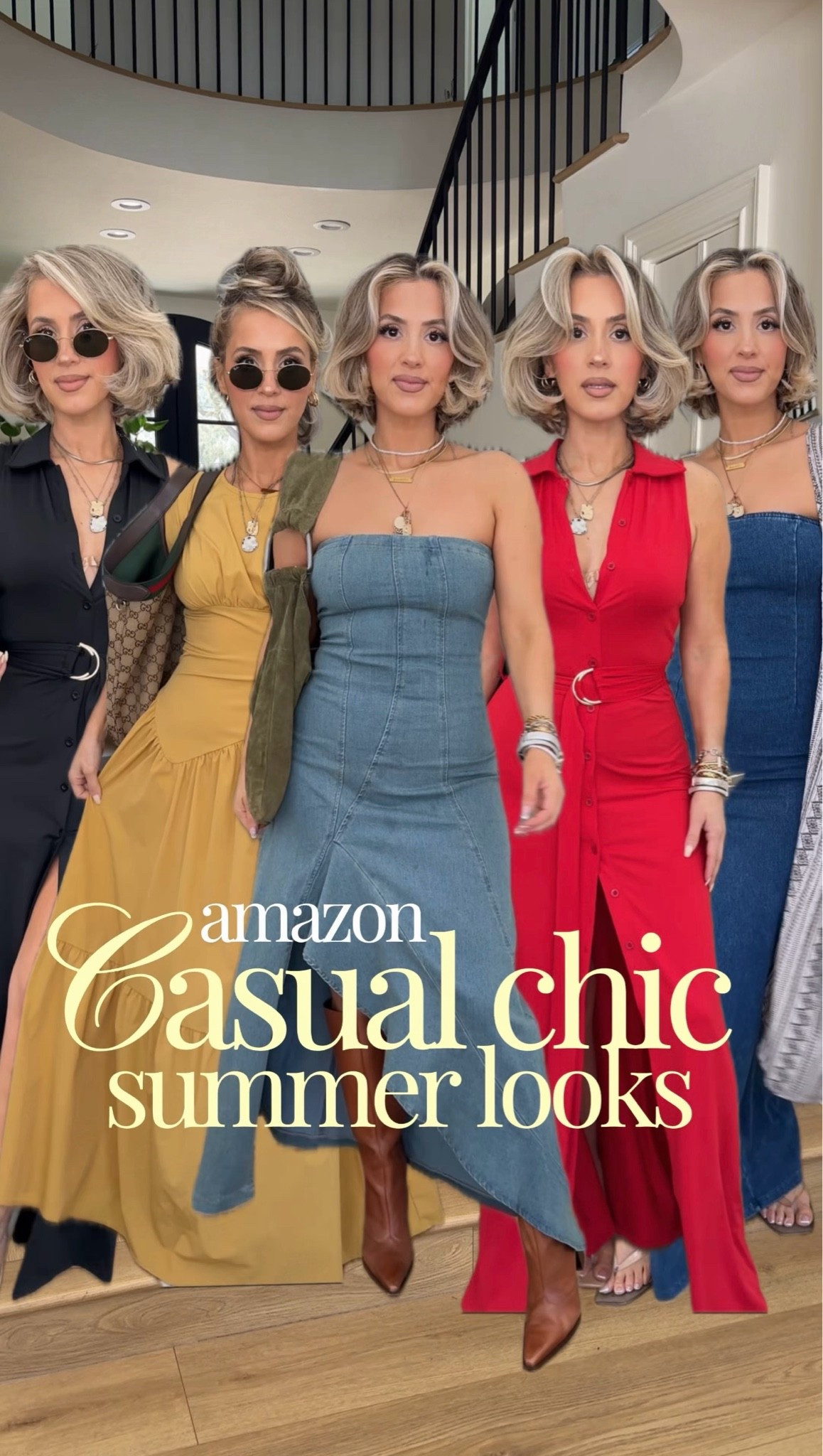 Amazon casual looks perfect for date night, concerts, or casually elevated summer occasions 😍👌🏼

Wearing small in everything!

#LTKootd #LTKgrwm #LTKU