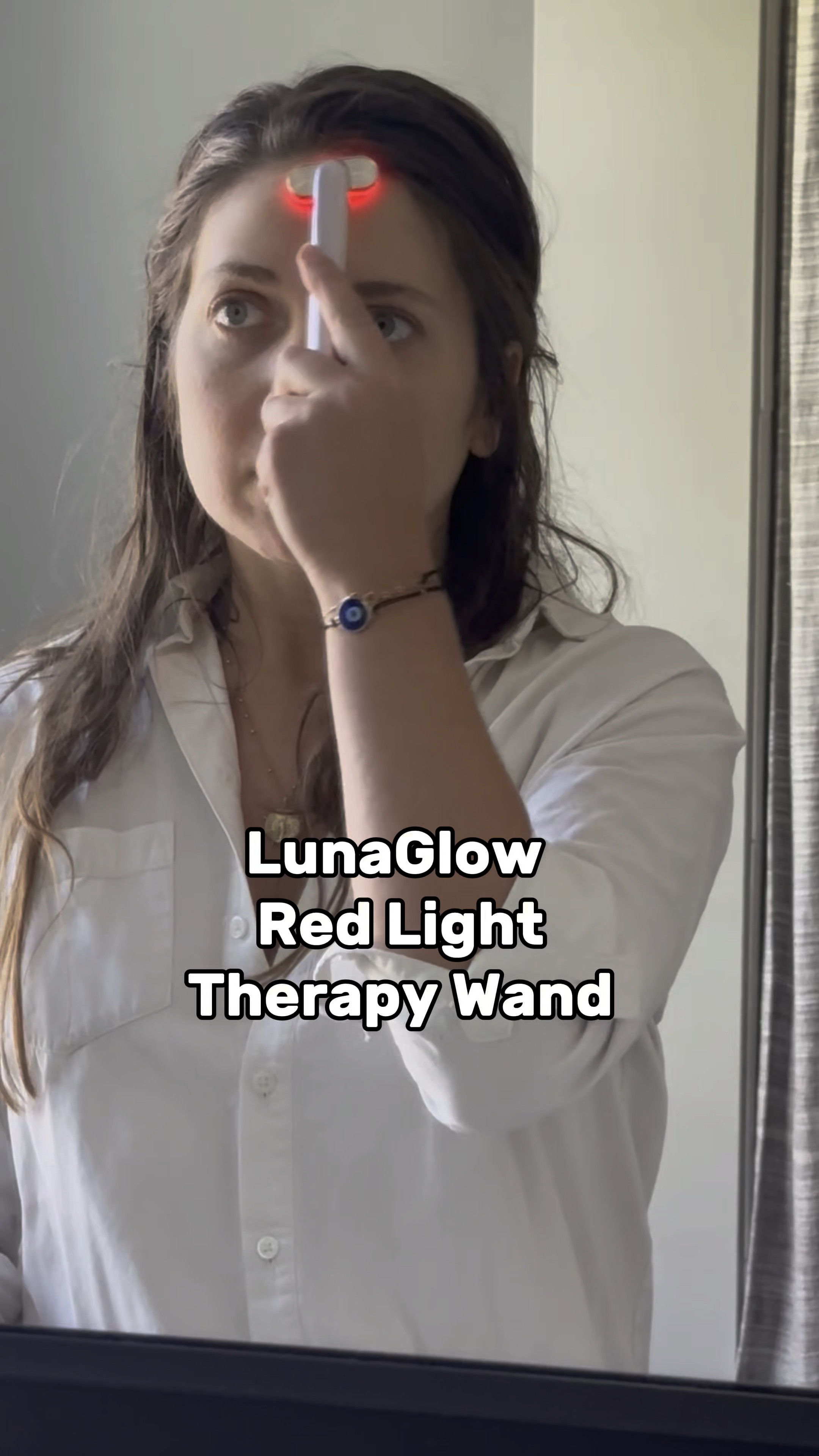 @lunaglow anti aging red light therapy wand uses red light therapy, microcurrents and vibrations to help reduce wrinkles, improve skin tone and over all skin radiance in as little as 5 minutes each day. It was super easy to incorporate into my skincare routine. I’ve noticed a difference after 7 days. Be sure to check my stories later this week to see my skin after 14 days of use! Use code JENNIFER30 to save 30%. Link in bio. 