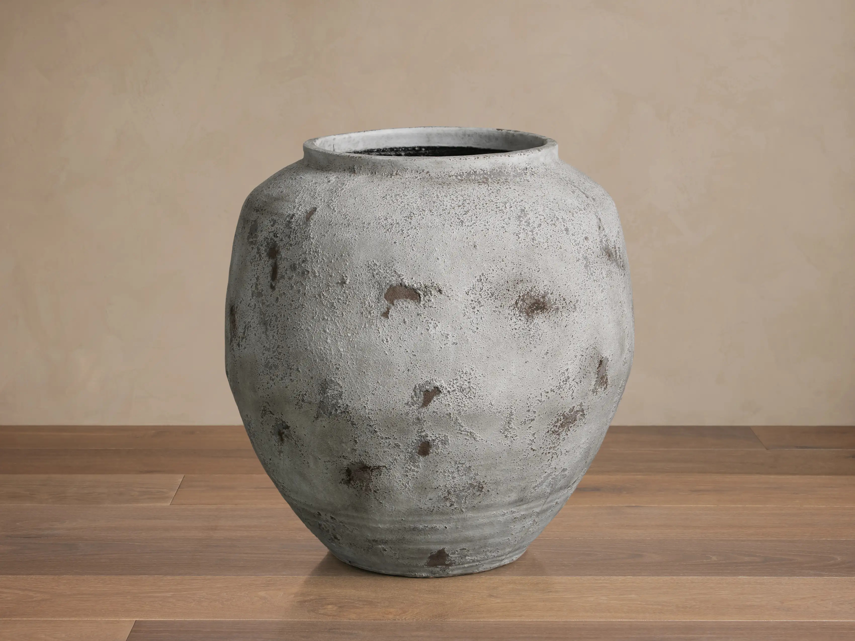 Rustic Grey Vessel | Arhaus