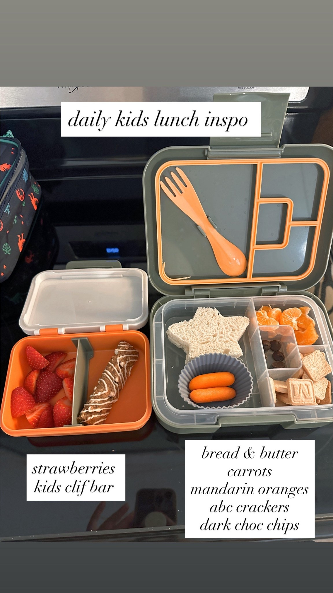 Realistic version of: what my kiddo eats for school! Between snack time & lunch time, there’s so much that goes into prepping for the day so here’s some inspo! 

These organic kids z-bars are so good I only buy them in bulk from either Costco or Amazon. 

This is my favorite lunch & snack bento box and it’s actually from Target- I should have known! 🤪 these little dividers and these shape cutters are also a must! 

#LTKHome #LTKKids #LTKFindsUnder50