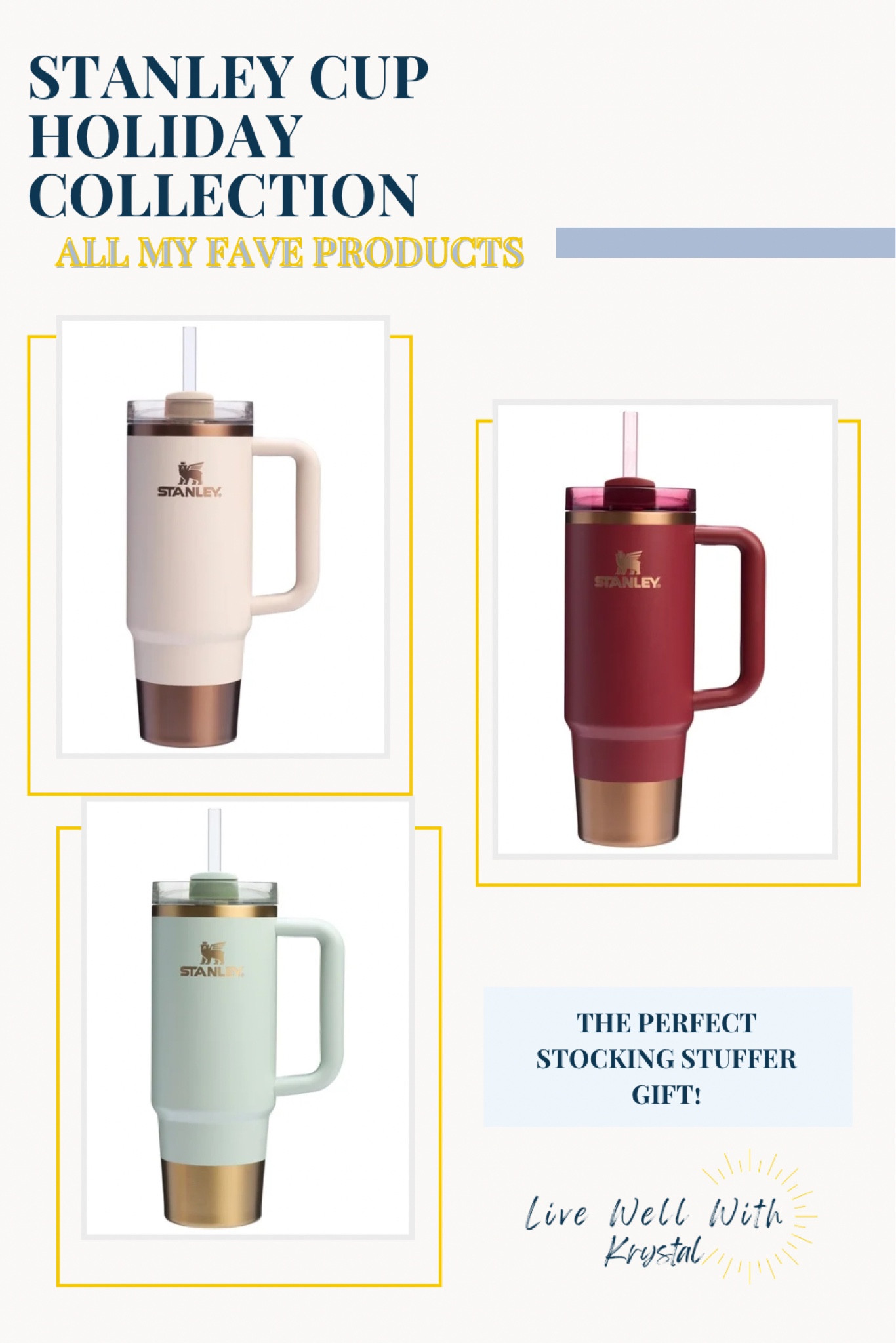 Holiday hydration made stylish! 🎄✨ Loving this Stanley Quencher H2.0 FlowState Tumbler for keeping drinks hot or cold on the go. Perfect for busy days or cozy nights by the fire. Linked for you to grab your own! #StanleyTumbler #HolidayStyle #StayHydrated #GiftIdeas 

#LTKSeasonal #LTKHoliday #LTKGiftGuide