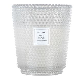 Milk Rose 5 Wick Hearth Candle, 114 oz. | Bloomingdale's (US)