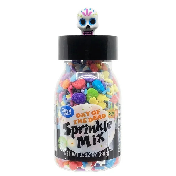 Great Value Day of the Dead Sprinkle Mix, 2.82 oz - Walmart.com | Walmart (US)