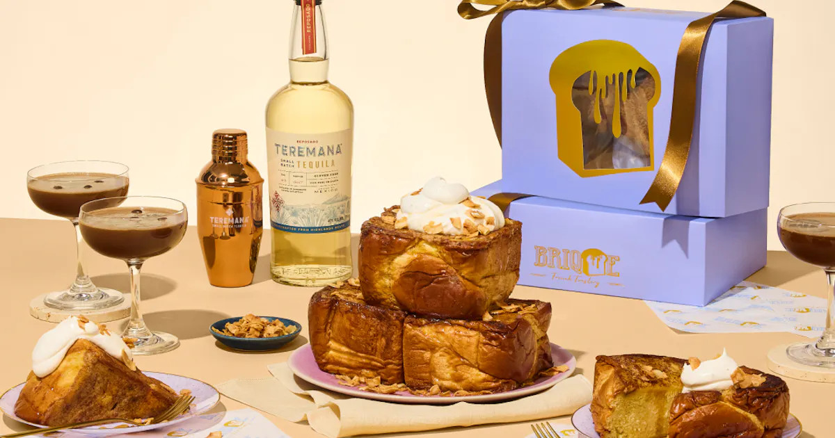 The Deluxe Brunch Gift — Brique French Toast x Teremana Reposado by Teremana Tequila X Goldbell... | Goldbelly