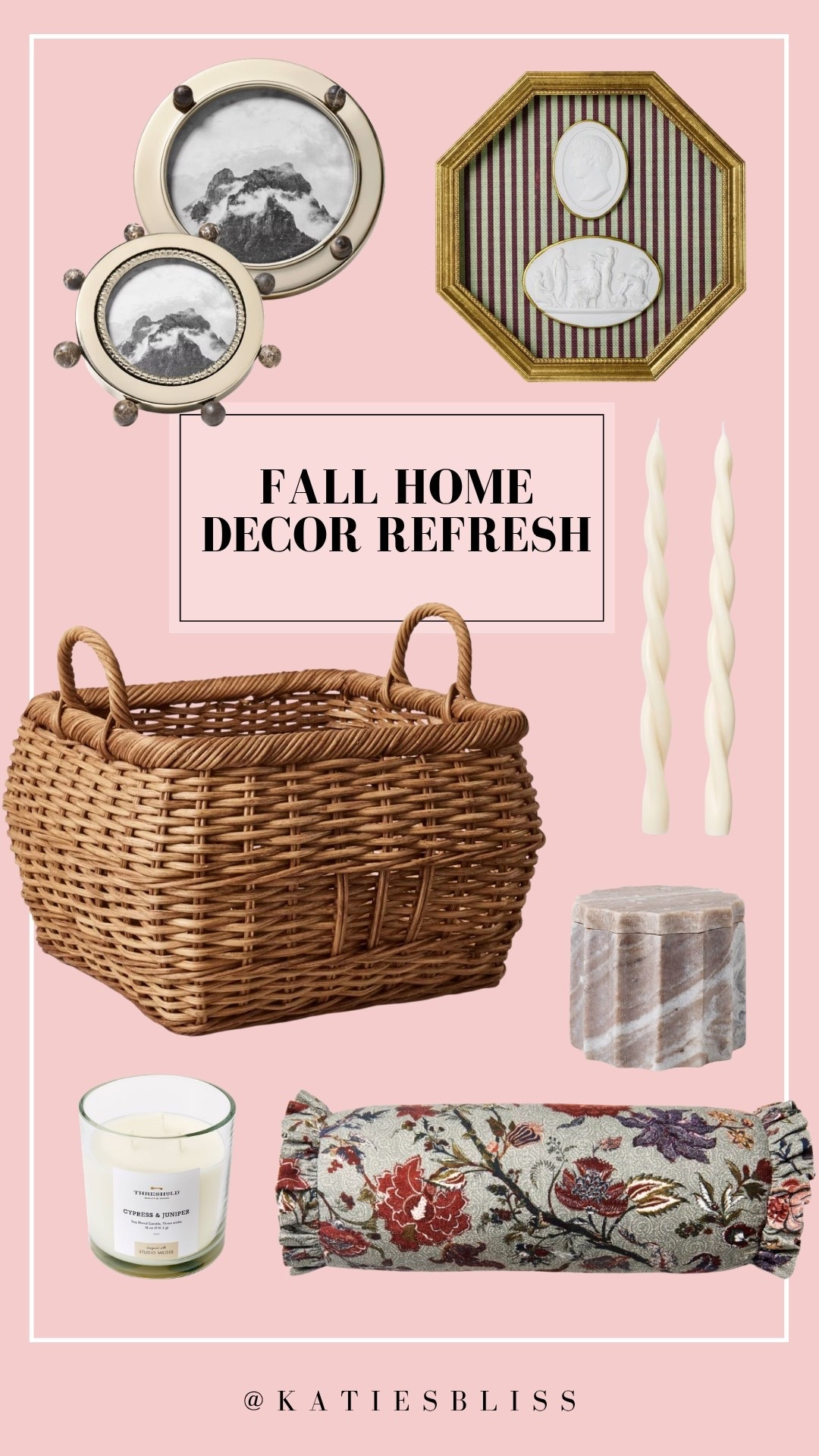 Fall home decor refresh 🧺

Fall. Autumn. Home. Target. Decor. Basket. Dish. Candle. Taper. Frame. Silver. Wall art. Pillow.

#LTKSeasonal #LTKHome