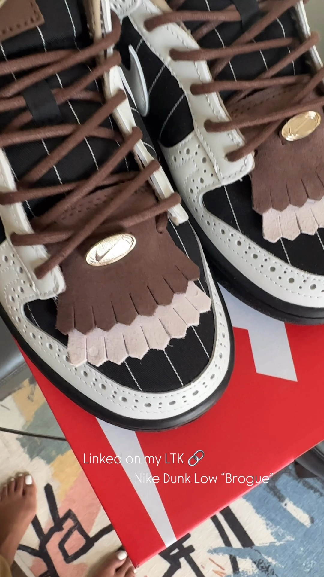 The perfect shoe to kick off my start on LTK! A unique twist on the Nike Dunk Low

#LTKStyleTip #LTKShoeCrush #LTKGiftGuide
